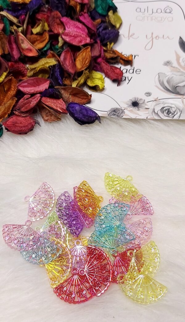 اكليريك ملون - مروحة ملونة - جنجاه Mix