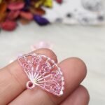 اكليريك ملون - مروحة ملونة - جنجاه بمبي