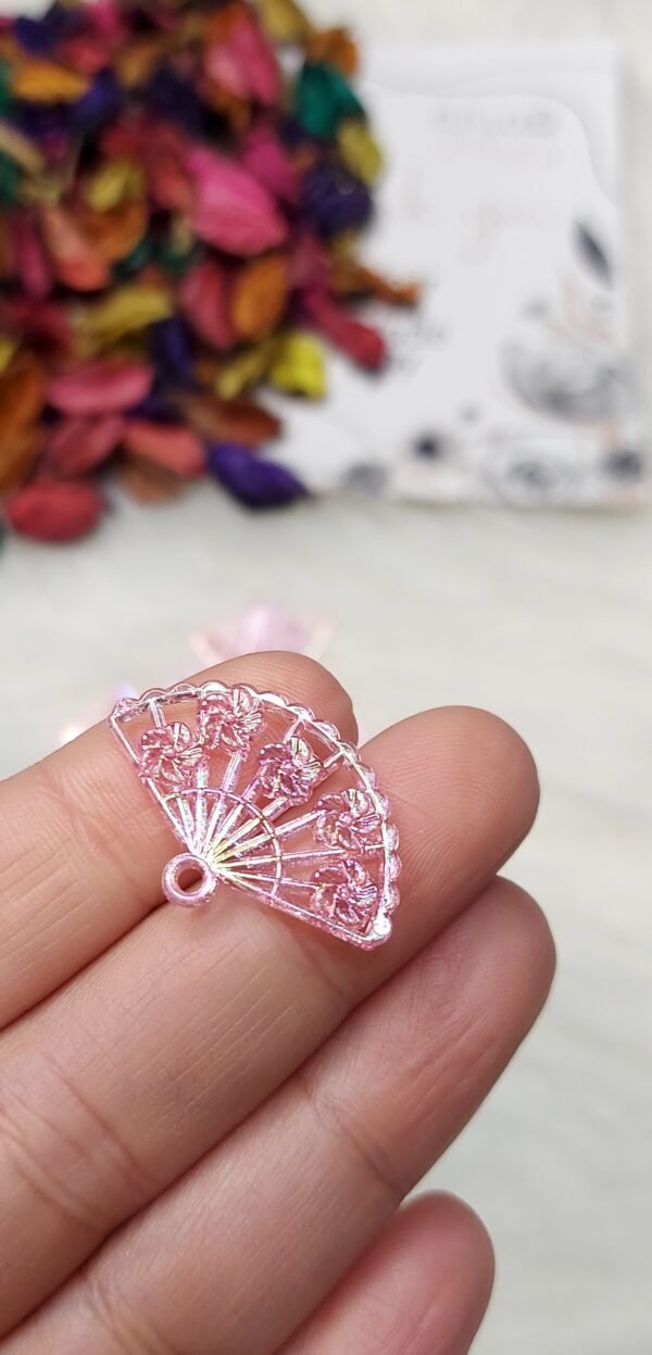 اكليريك ملون - مروحة ملونة - جنجاه بمبي