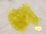 ⁦اكليريك - فراشه ملونة ص - اصفر⁩ - الصورة ⁦2⁩