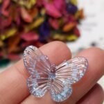 اكليريك ملون - فراشه ملونة صغيره - جنجاه لبني