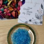 كريستال لامع / ازرق– مقاس 6