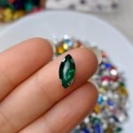 فصوص - فضي / عين حصان كبيره