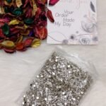 فصوص - فضي / فص شفاف - شمسي / وسط / كيس