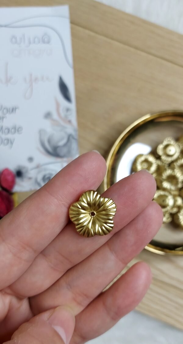 دهبيات - ورد خماسي دهبي / مبطط