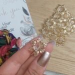 دهبيات - ورد سداسي صغير / مدهب