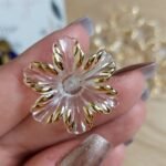 دهبيات - ورد سداسي كبير / مدهب