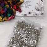 فصوص - فضي / فص شفاف - شمسي / كبير / كيس