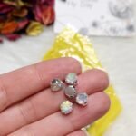 فصوص - فضي / فص جنجاه - شمسي / كبير بالجرام