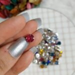 فصوص - فضي / مدوره - وسط