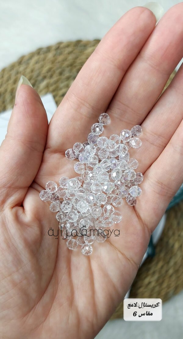 كريستال شفاف - مقاس 6