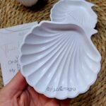 علب خواتم - شكل صدف