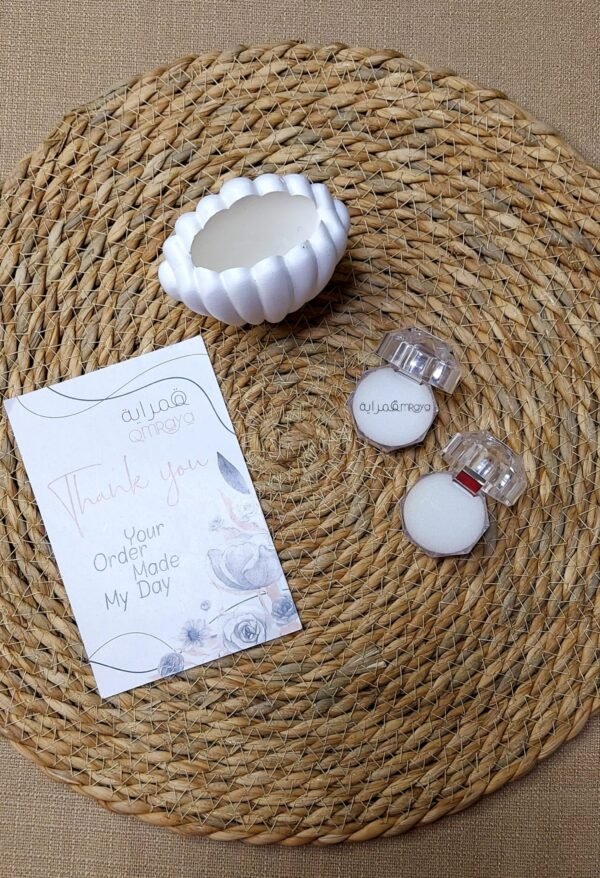 علب خواتم - شكل مدوره صغيره / بلاستيك