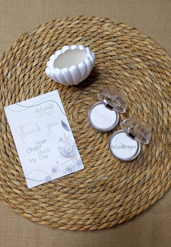 علب خواتم - شكل مدور كبيره / بلاستيك