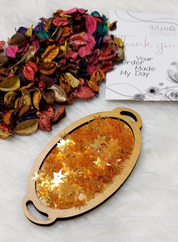 ترتر - نجوم برتقالي جنجاه كبيره