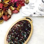 ترتر - دايرة بني*اخضر صغير