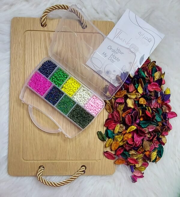 تجميعه - منظم شنطة بالتفسيرات + لضامتين + 5 ابر