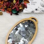 ترتر - اشكال (قلوب فضي)