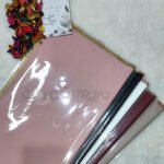 تغليف الورد/ باكيت - اي لون بخط دهبي