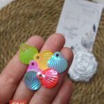 ترتر - اشكال (صدف ملون كبير)