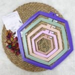 مجموعة الطارات السداسيه الملونه – الطقم 5 قطع