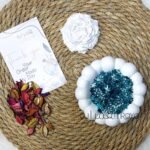 ترتر - نجوم سداسيه تركواز كبيره