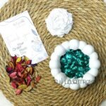 ترتر - ورق شجر فيروزي غامق