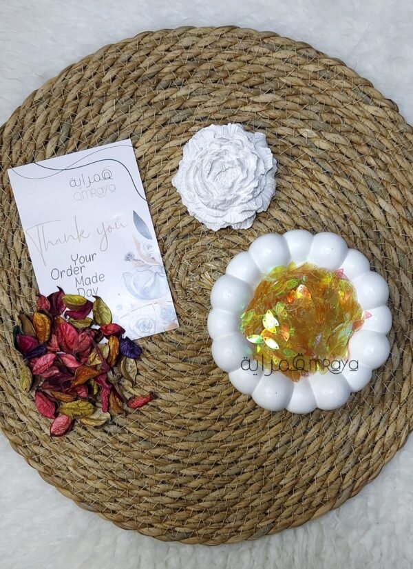 ترتر - عين الحصان (اصفر*برتقالي جنجاه)