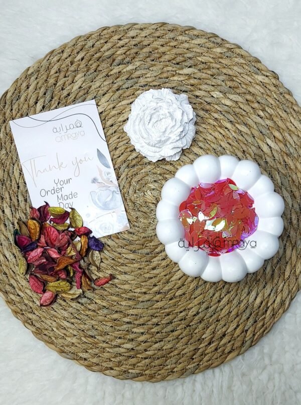 ترتر - عين الحصان (احمر*روز غامق جنجاه)