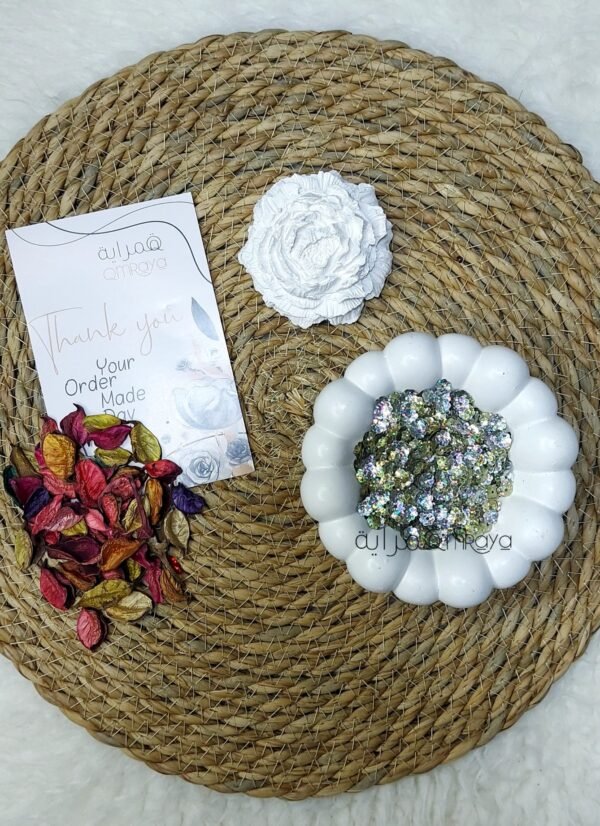 ترتر - ورده مقعرة (دهبي*فضي جنجاه)