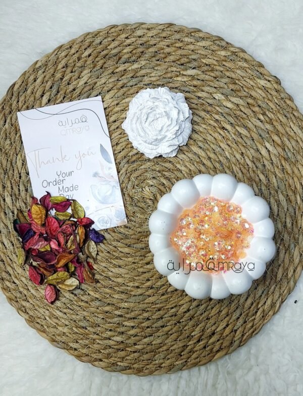 ترتر - ورده مقعرة (سيمون زهري غامق جنجاه)