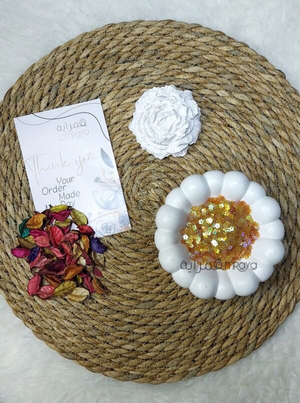 ترتر - ورده (اصفر*برتقالي جنجاه) صغيره