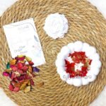 ترتر - فراشه (احمر*روز غامق جنجاه) - كبيره