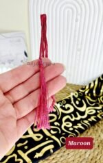 شراشيب للسبح - maroon - الصورة 2