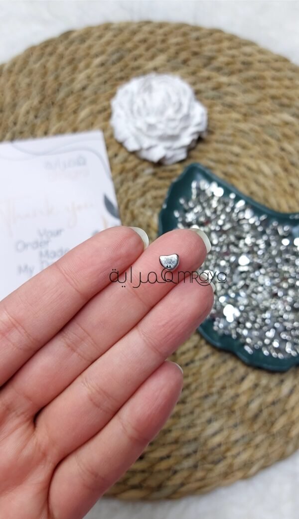 فضيات - قلب فضي