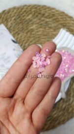 كريستال السبح / بمبي نص حبه مقاس 4mm