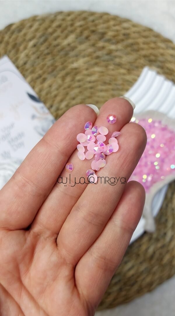 كريستال السبح / بمبي نص حبه مقاس 4mm