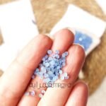 كريستال السبح / لبنى نص حبه مقاس 3mm