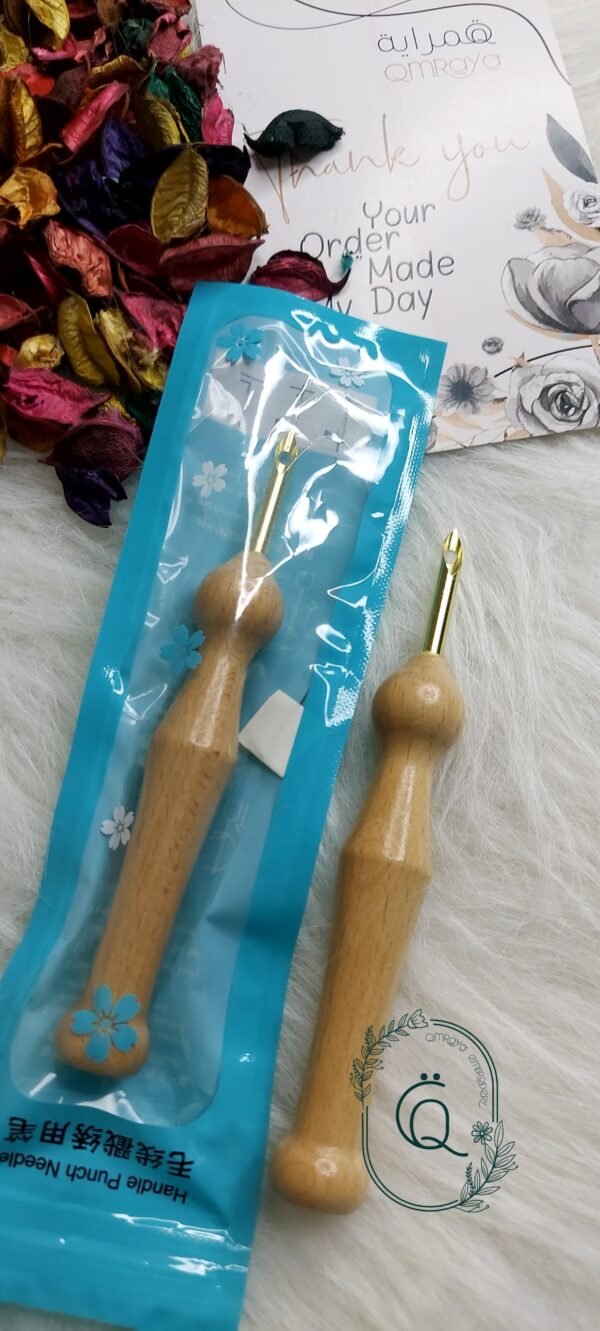 أبرة نفاش - سن معدن ويد خشب - مقاس كبير