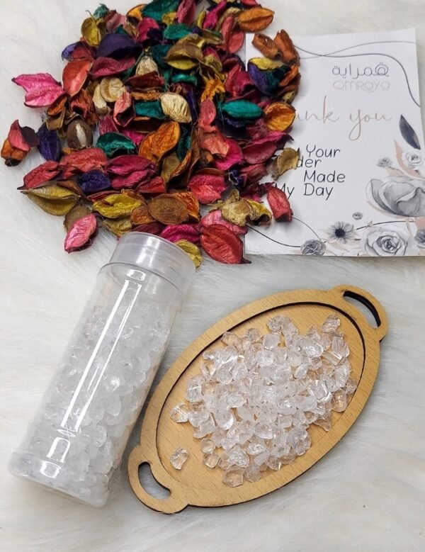 برطمان احجار – ابيض وسط