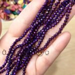 عقد كريستال جنجاه - Purple مقاس 4