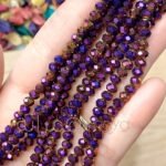 عقد كريستال جنجاه - Purple مقاس 6