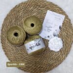 خيوط سباركل / sparkle دهبي - كود 1306 (بكره)