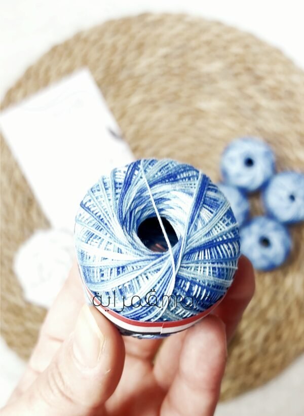 خيوط مصر - جنجاه ازرق*لبني كود 001