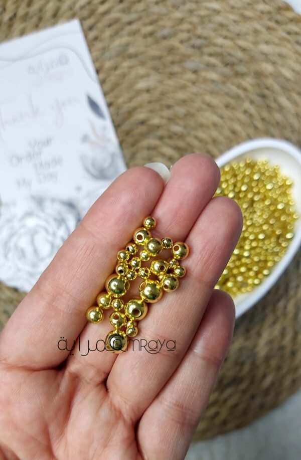 لولي دهبي مقاسات (4/6/8)