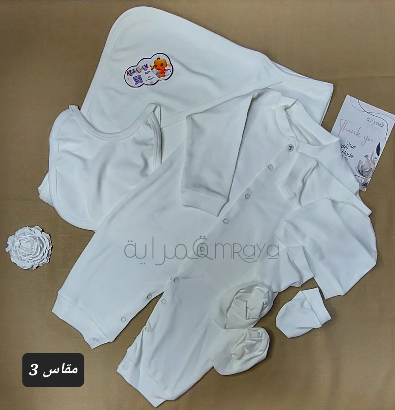 InShot_20260308_215615645 السلام بيبي / قطن (9/6 شهور) 3 - مفتوح / 6 ق - الصورة 1