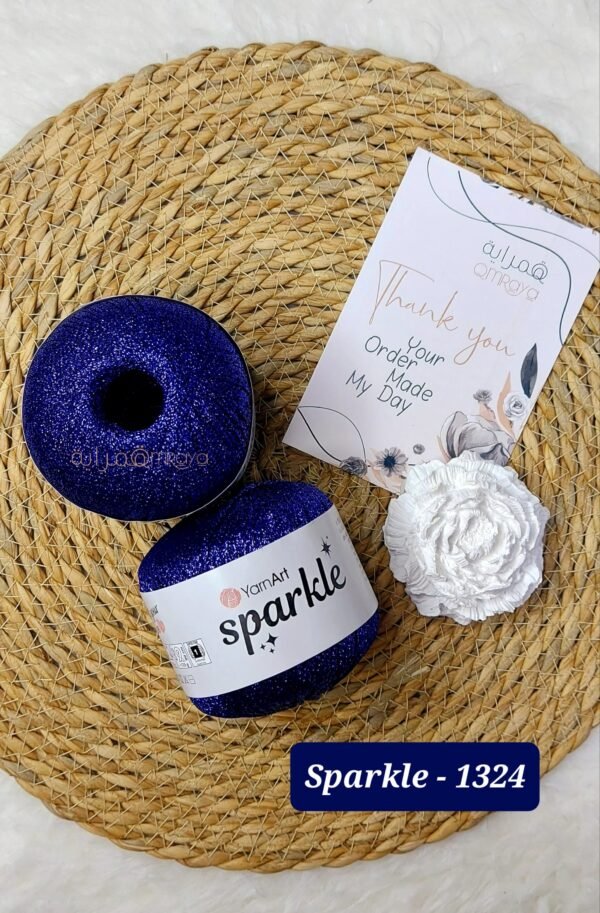 خيوط سباركل / sparkle - كود 1324 (بكره)