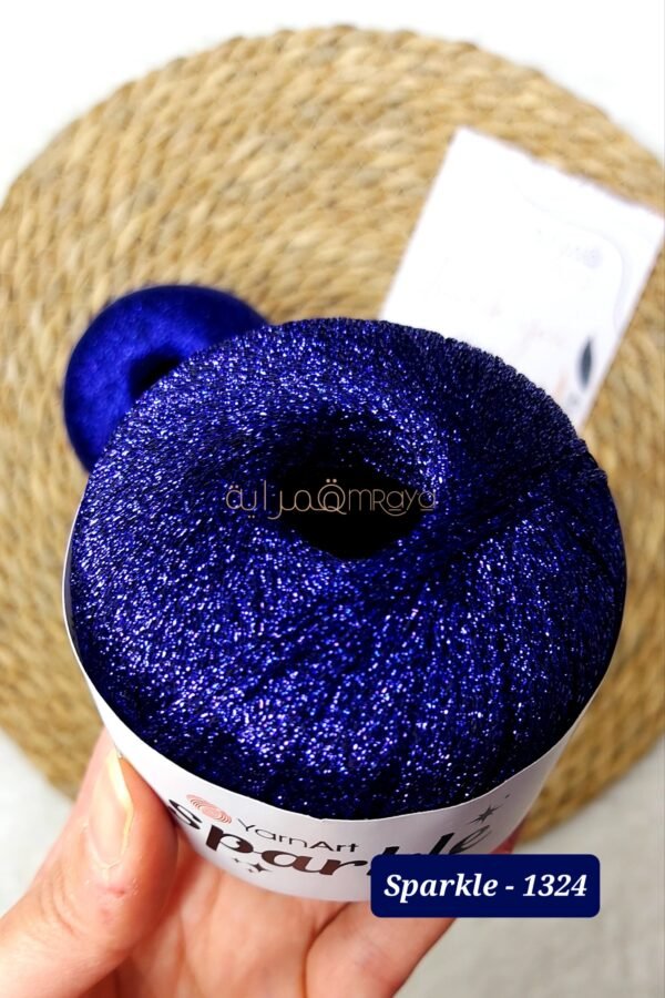 خيوط سباركل / sparkle - كود 1324 (تقسيمه)