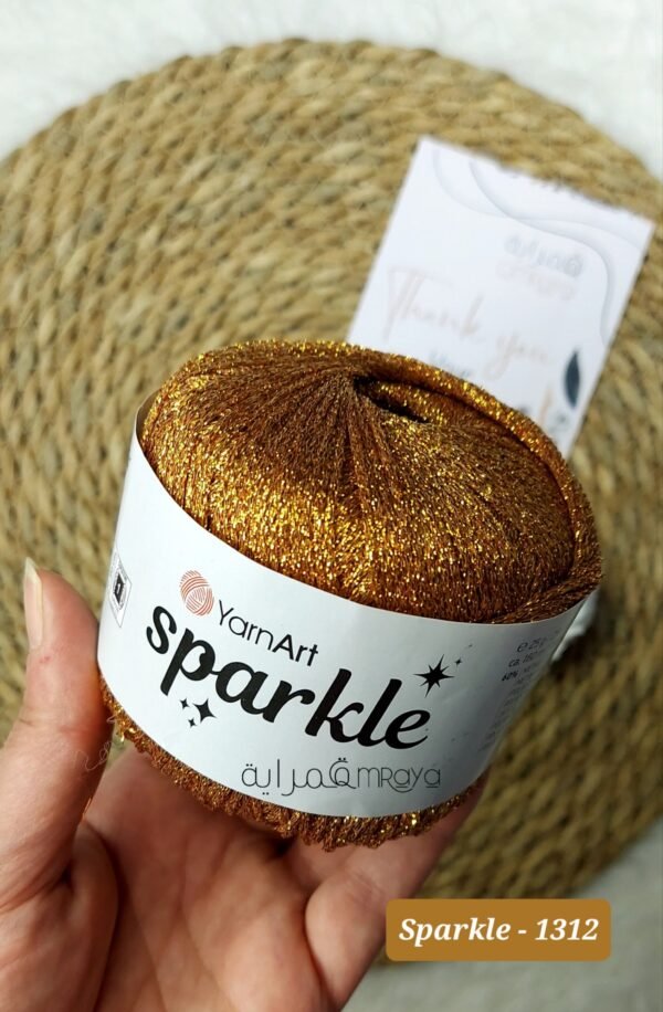 خيوط سباركل / sparkle - كود 1312 (تقسيمه)