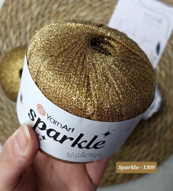 خيوط سباركل / sparkle - كود 1309 (تقسيمه)